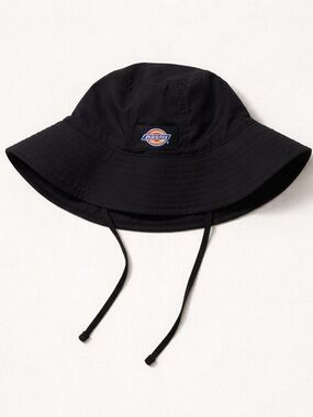 Kids Black Bucket Hat